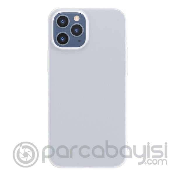 Baseus İPhone 12 Pro Max 6.7 Comfort İnce Şeffaf Kılıf Matte PP Kılıf