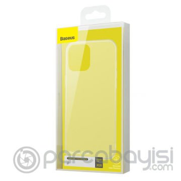 Baseus İPhone 12 Pro Max 6.7 Comfort İnce Şeffaf Kılıf Matte PP Kılıf