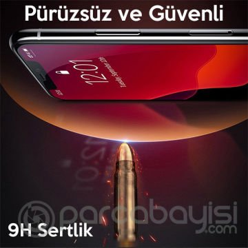 BASEUS iPhone 11-İPhone XR Tempered Cam Anti Blue Ekran Koruyucu 2 adet
