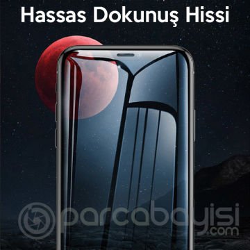 BASEUS iPhone 11-İPhone XR Tempered Cam Anti Blue Ekran Koruyucu 2 adet
