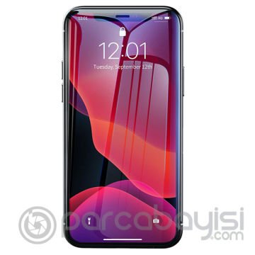 BASEUS iPhone 11-İPhone XR Tempered Cam Anti Blue Ekran Koruyucu 2 adet