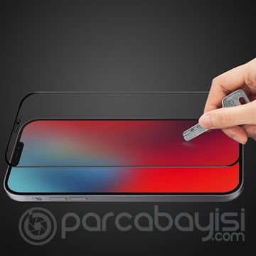 ALLY İPhone 12,12 PRO 6.1 3D Full Privacy Gizlilik Cam Ekran Koruyucu Anti-Spy
