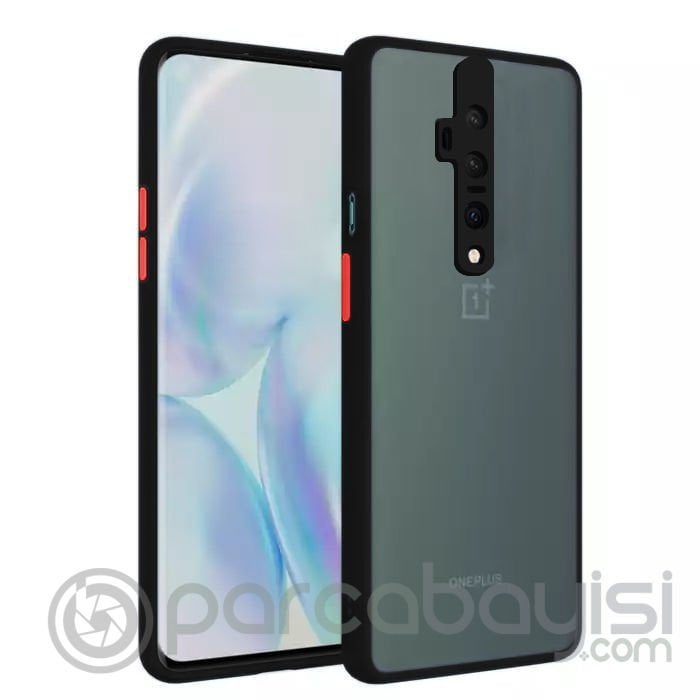 OnePlus 7T Pro Kamera Lens Korumalı Kılıf Premium Silikon Kılıf
