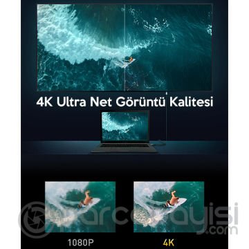 Baseus Cafule HDMi 2.0 Kablo 4KHDMI to 4KHDMİ Kablosu 1Metre