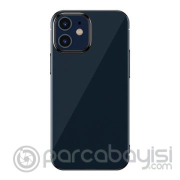 Baseus Glitter Case İPhone 12 Mini 5.4  Şeffaf Lüx Silikon Kılıf Soft TPU Kılıf