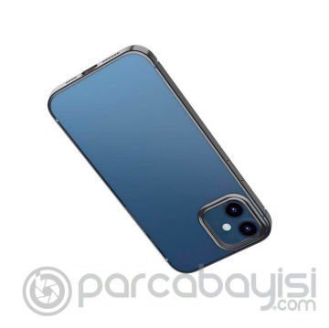 Baseus Shining iPhone 12 - 12 Pro 6.1 Kılıf Ultra Esnek Silikon Renkli Kenar Kılıf