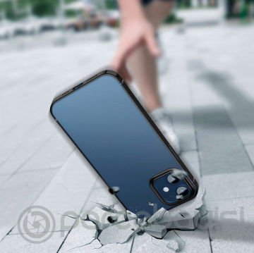 Baseus Shining iPhone 12 - 12 Pro 6.1 Kılıf Ultra Esnek Silikon Renkli Kenar Kılıf