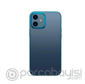 Baseus Shining iPhone 12 - 12 Pro 6.1 Kılıf Ultra Esnek Silikon Renkli Kenar Kılıf
