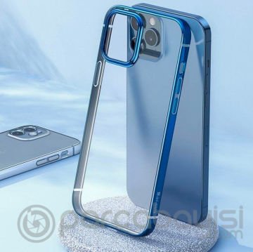 Baseus Shining iPhone 12 - 12 Pro 6.1 Kılıf Ultra Esnek Silikon Renkli Kenar Kılıf