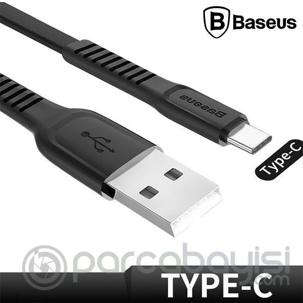 Baseus Catzy Tough Series  Usb Type C Şarj Kablosu 1metre