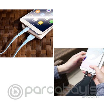 Baseus Catzy Tough Series  Usb Type C Şarj Kablosu 1metre