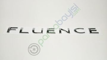 Renault Fluence İçin Krom Monogram Amblem Arka Yazı