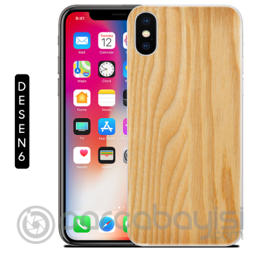 Ally İphone X Xs Mermer Desenli Soft Silikon Kılıf