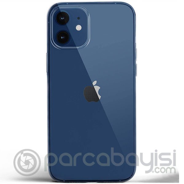 ALLY iPhone 12 mini 5.4 Crystal Series Slim Şeffaf  Silikon Kılıf