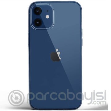 ALLY iPhone 12 mini 5.4 Crystal Series Slim Şeffaf  Silikon Kılıf