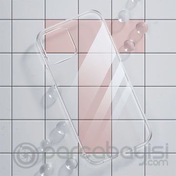 ALLY iPhone 12 mini 5.4 Crystal Series Slim Şeffaf  Silikon Kılıf