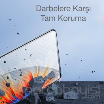 Baseus Xiaomi Mi Mix 4 0.25mm Kavisli Full Cam Ekran Koruyucu