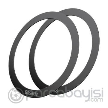 Baseus Halo Series Mıknatıslı Magsafe için Mıknatıslı Metal Halka Aparatı