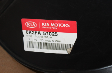 Kia Carens Ön Çamurluk Davlumbaz Sol | 0K2FA51025