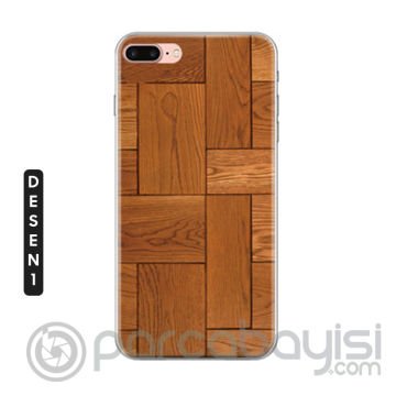 İPhone 7 Plus,İPhone 8 Plus Mermer Desenli Soft Silikon Kılıf