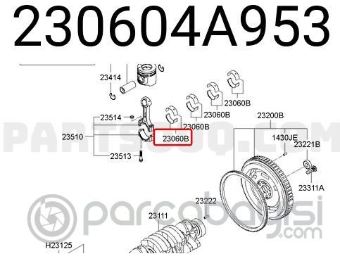 Kia Kol Yatak Orijinal | 230604A953