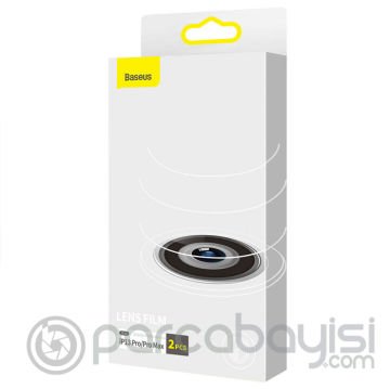 Baseus iPhone 13 Pro-13 Pro Max Full Çerçeve Kamera Lens Koruyucu 2 Adet Set