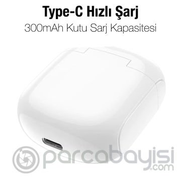 HOCO EW19 TWS Bluetooth 5.3 Kablosuz Kulakiçi Kulaklık Superbass Gürültü Önleyici Kulaklık