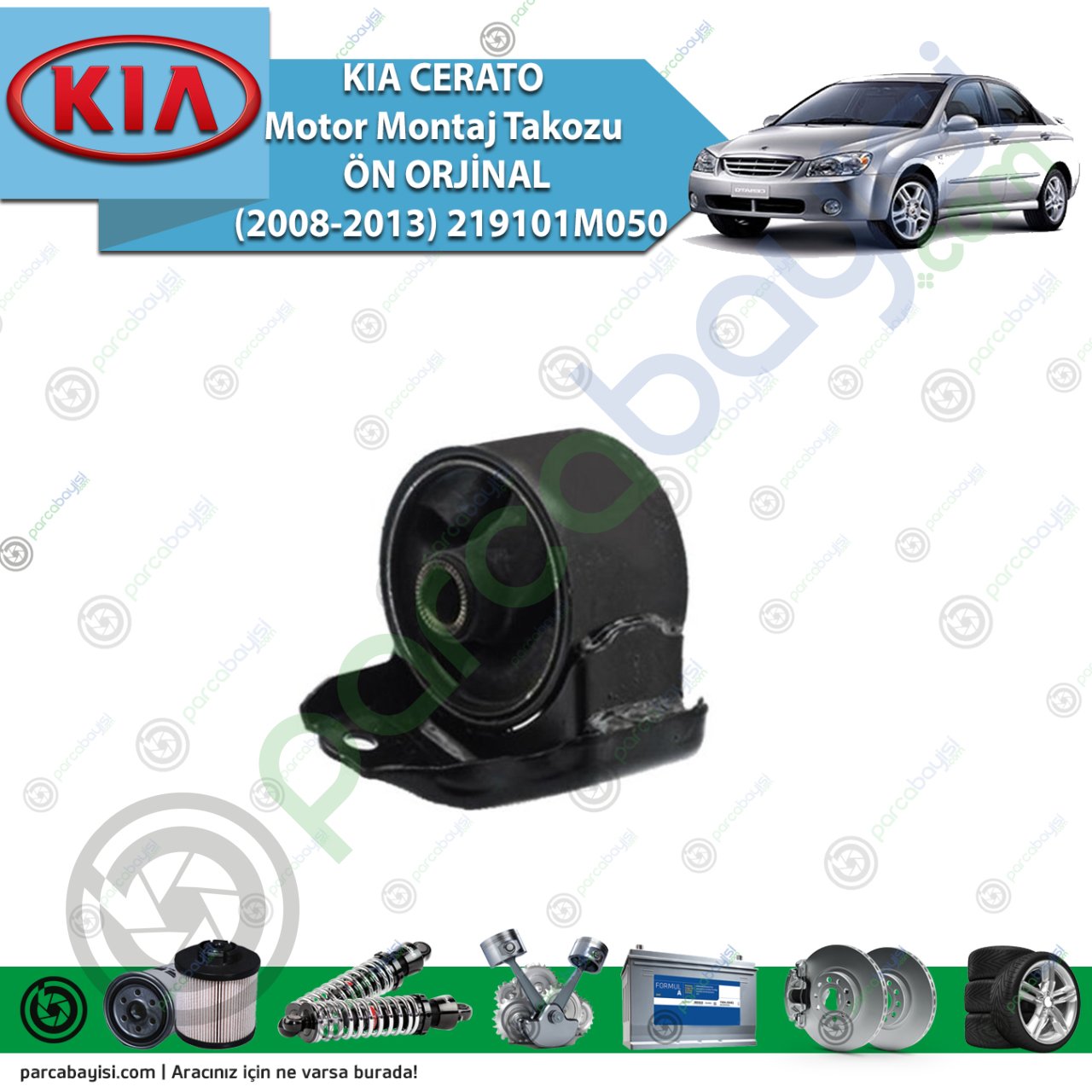 Kia Cerato Motor Montaj Takozu Ön Orijinal | (2008-2013) 219101M050