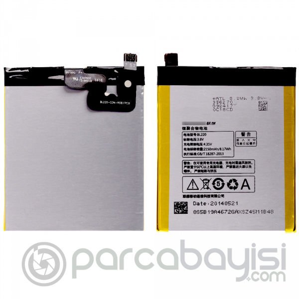 Lenovo Bl220 Lenovo S850 Pil Batarya