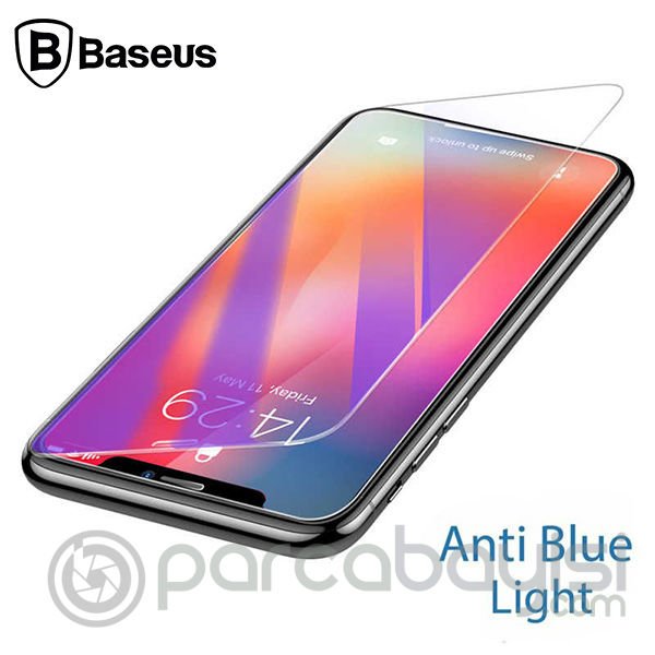Baseus İPhone 11 Pro Max -6.5- Xs Max 0.3mm Antiblue Light Cam Ekran Koruyucu