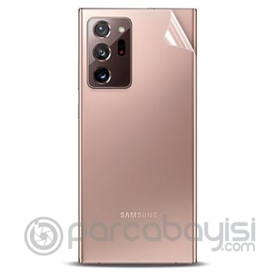 Galaxy Note 20 Ultra Membran Nano Hidrojel Film Arka Koruyucu hayalet Arka Koruyucu