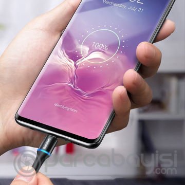 Baseus halo data cable hızlı Şarj Usb Type-C PD2.0 60W (20V 3A) 0.50CM