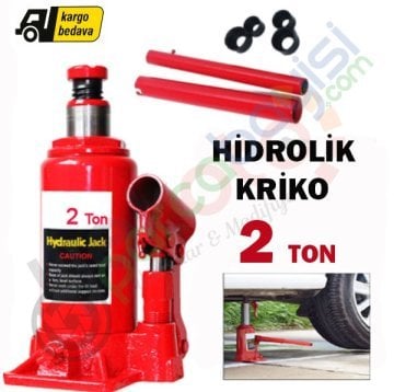 2 Ton Hidrolik Kriko Şişe Tip Modeli 1. Kalite