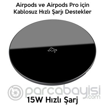 BASEUS Simple 15W Upgraded Version Wireless Kablosuz Şarj Cihazı
