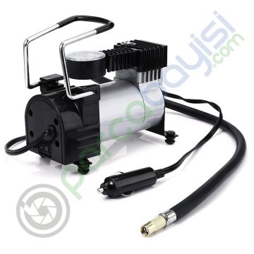 Metal Hava Kompresör Otomobil Motosiklet Bot Top Hava Şişirme Pompası 12V -150Psı