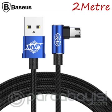 Baseus Mvp Dirsek Uçlu Micro Usb 1.5a Oyuncu Usb Kablo 2metre