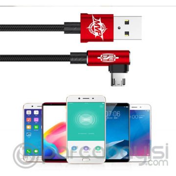 Baseus Mvp Dirsek Uçlu Micro Usb 1.5a Oyuncu Usb Kablo 2metre