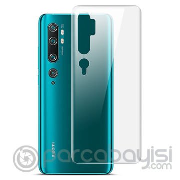 Xiaomi Note 10 Pro Membran Nano Hidrojel Film Arka Koruyucu CC9 Pro hayalet Arka Koruyucu
