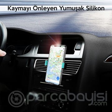 USAMS Dual Air Vent Araç Havalandırma Telefon Tutucu