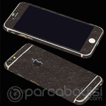Ally İPhone 8 Parlak Simli 360 Full Kaplama Sticker