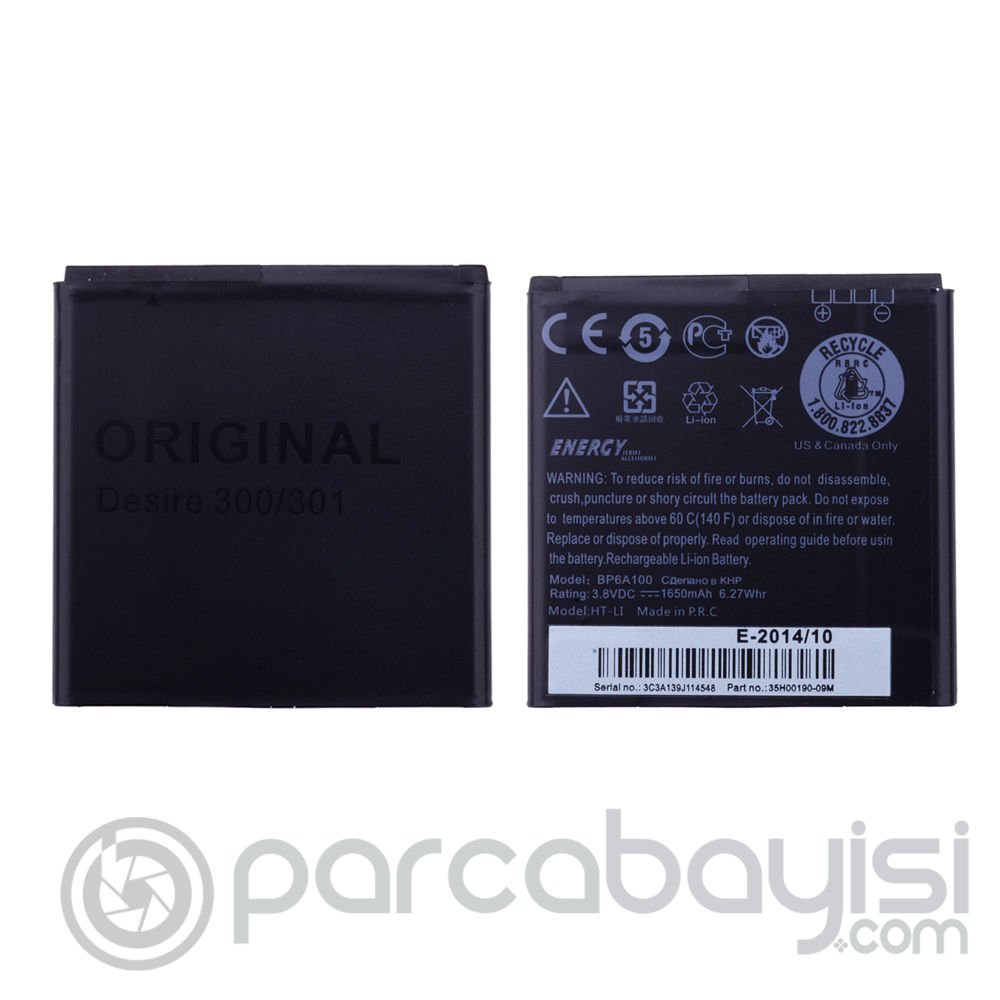 Htc Bp6a100 T328 Desire X Desire V Desire 300 Pil Batarya
