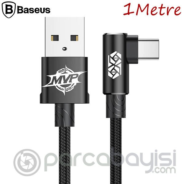 Baseus Mvp Elbow Usb Type-C 2.0a Oyuncu Usb Kablo 1 Metre