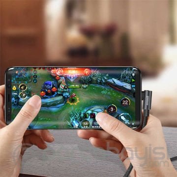 Baseus Mvp Elbow Usb Type-C 2.0a Oyuncu Usb Kablo 1 Metre