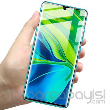 Xiaomi Mi Note 10 Pro-Note 10 Lite CC9 Pro 3D Full Membran Nano Hidrojel Film Ekran Koruyucu