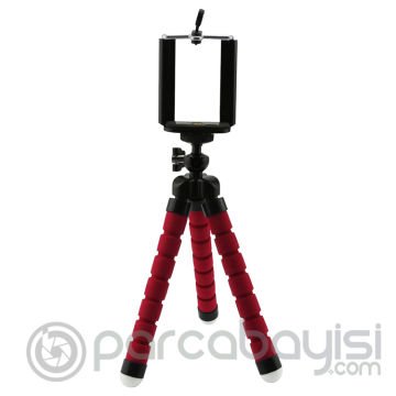 Mini Tripod Selfie Masa Üstü Stand + Bluetooth Kumanda