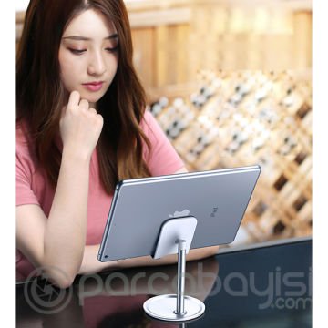 Usams Portatif Universal Metal Masaüstü Telefon Tablet Standı