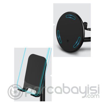 Usams Portatif Universal Metal Masaüstü Telefon Tablet Standı