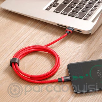 Baseus Gold Belt Usb 5.0A Type C Hızlı Şarj Usb Kablo 1 Metre