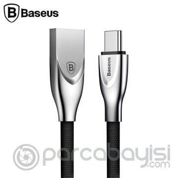 Baseus Zinc Alloy Usb Type-C 2.0a Halat Usb Şarj Kablosu 1metre