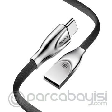 Baseus Zinc Alloy Usb Type-C 2.0a Halat Usb Şarj Kablosu 1metre